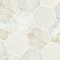 Msi Arabescato Venato 8 W x 9 Hexagon Honed Marble Floor And Wall Tile, 24PK ZOR-NS-0104 - alternate 4